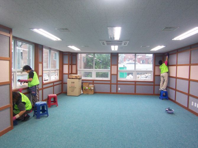 성남청소년문화의집준공청소중 2