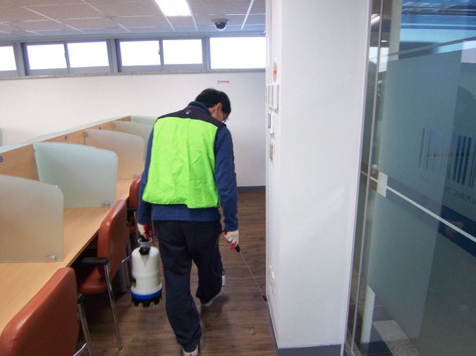 정보도서관소독